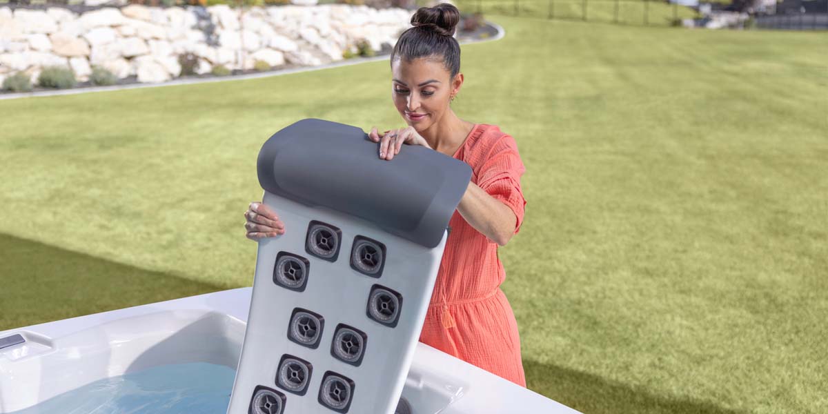 Bullfrog Spas ulkoporealtaat ja JetPak asennus